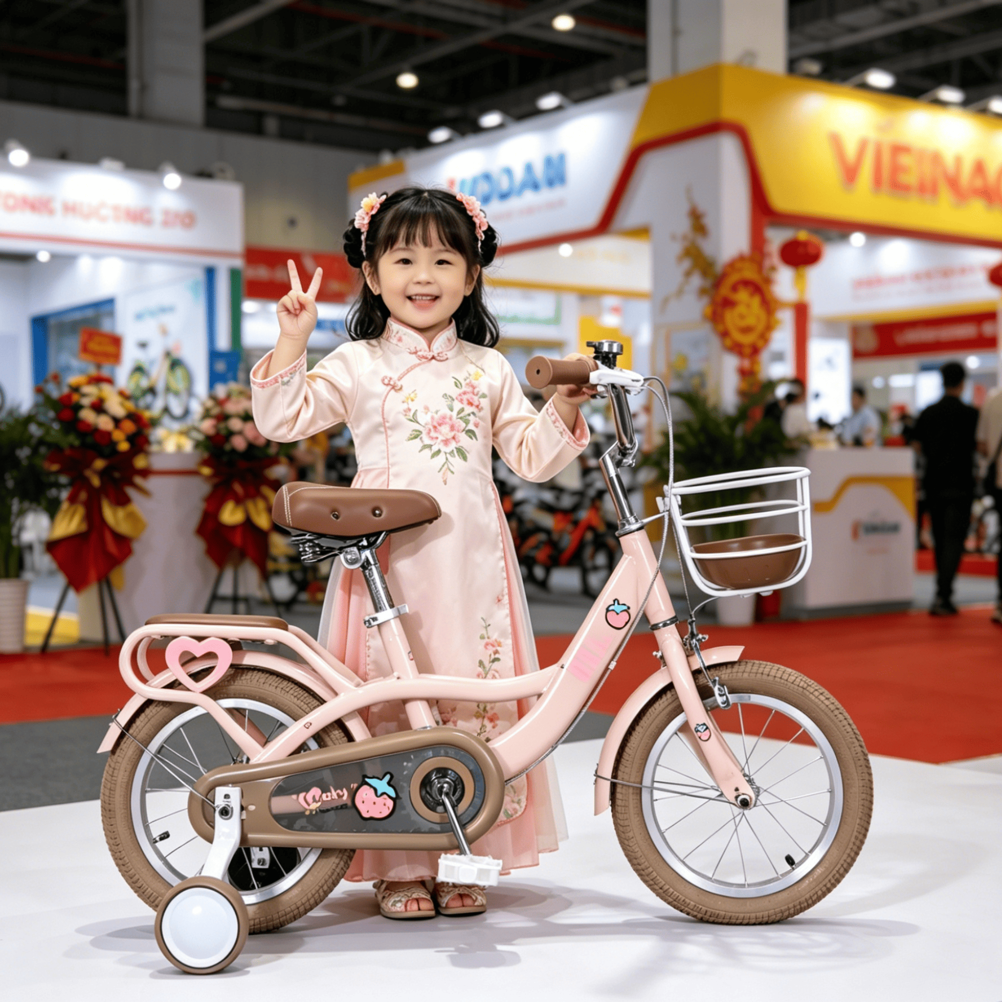 Xe đạp dành cho bé gái